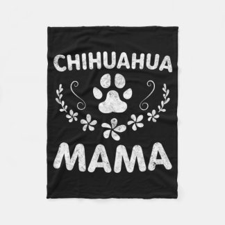 Cobertor De Velo Chihuahua Mama