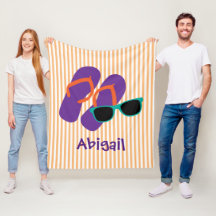 Chinelos e Óculos de Sol, Personalizados