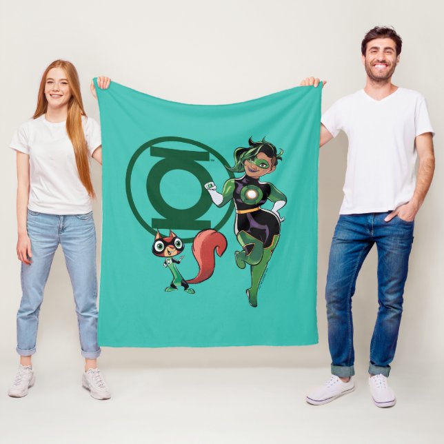 Cobertor De Velo Chip & Green Lanterna (In Situ)