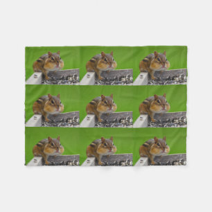 Cobertor De Velo chipmunk