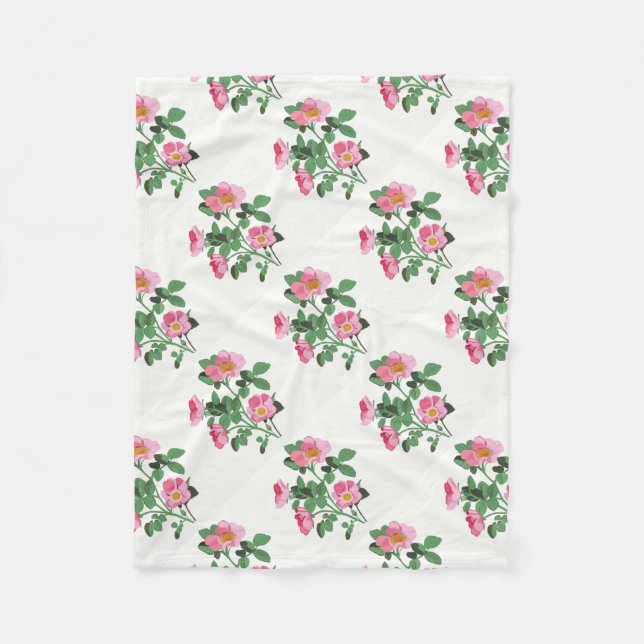 Cobertor De Velo Chitzy Pink Wild Rosa (Frente)