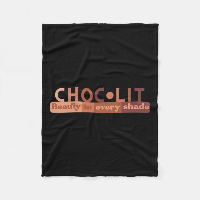 Cobertor De Velo Choclit Brown Sugar Babe Afro Queen African Americ (Frente)