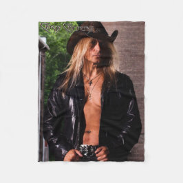 Cobertor De Velo Chris Caffery Beco Closeup Fleece Blanket