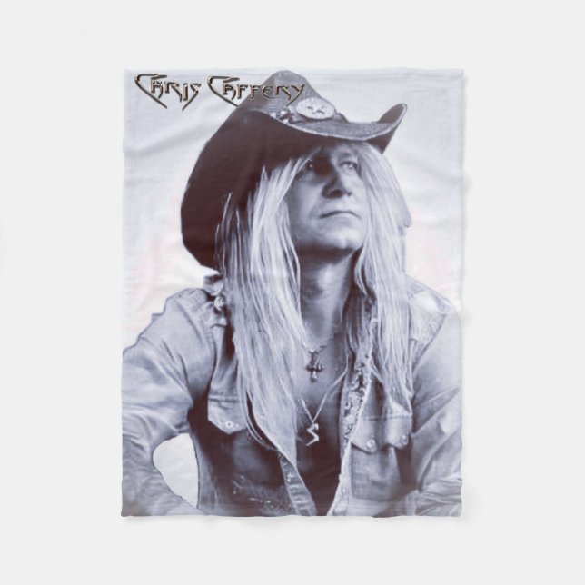 Cobertor De Velo Chris Caffery Retrait Black & White (Frente)
