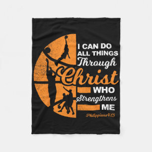 Cobertor De Velo Christian Athlete Roupa Sports Philippians 4 13
