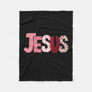 Cobertor De Velo Christian Valentine Day Jesus Namorados religioso