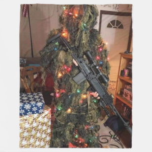 COBERTOR DE VELO CHRISTMAS CAMO