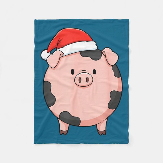 Cobertor De Velo Christmas Cute G Round Nk G Holiday Art  (Frente)