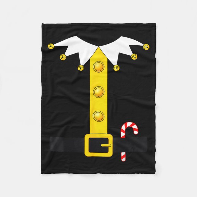 Cobertor De Velo Christmas Elf Costume  (Frente)