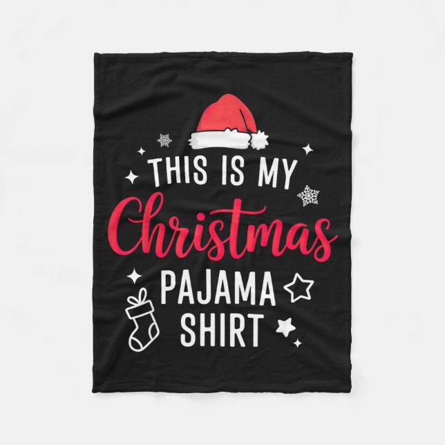Cobertor De Velo Christmas Pj Pajama Pjs  (Frente)
