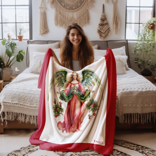 Cobertor De Velo Christmas Theme Nutcracker On White (Criador carregado)