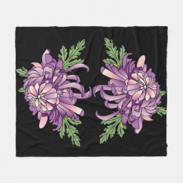 Cobertor De Velo Chrysanthemum