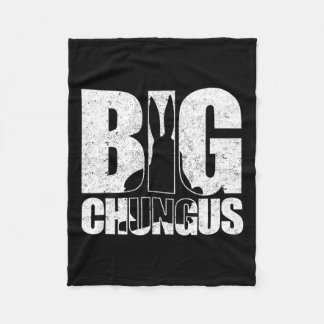 Cobertor De Velo Chungus Meme Retro Vintage Angustiado Design de Vi