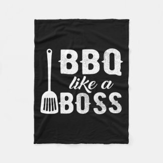 Cobertor De Velo Churrasco Como Um Chefe Frase De Enthusista De Chu