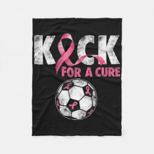Cobertor De Velo Chute Para Um Rigbo Rosa De Consciência Do Cancer 