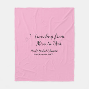 Cobertor De Velo Chuveiro de noiva viagem adicionar nome data de se
