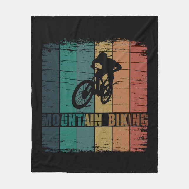 Cobertor De Velo Ciclismo de Montanha Vintage Downhill MTB (Frente)