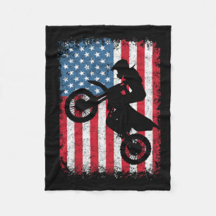 Cobertor De Velo Ciclista de Motocross Bicicleta Bandeira Americana