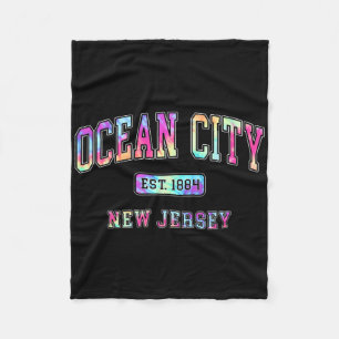 Cobertor De Velo Cidade Colorida do Oceano Nj 1884 Tie Dye Praia Pr