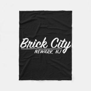 Cobertor De Velo Cidade de Tijolo Newark Nj Cidade Nova Jersey Terr