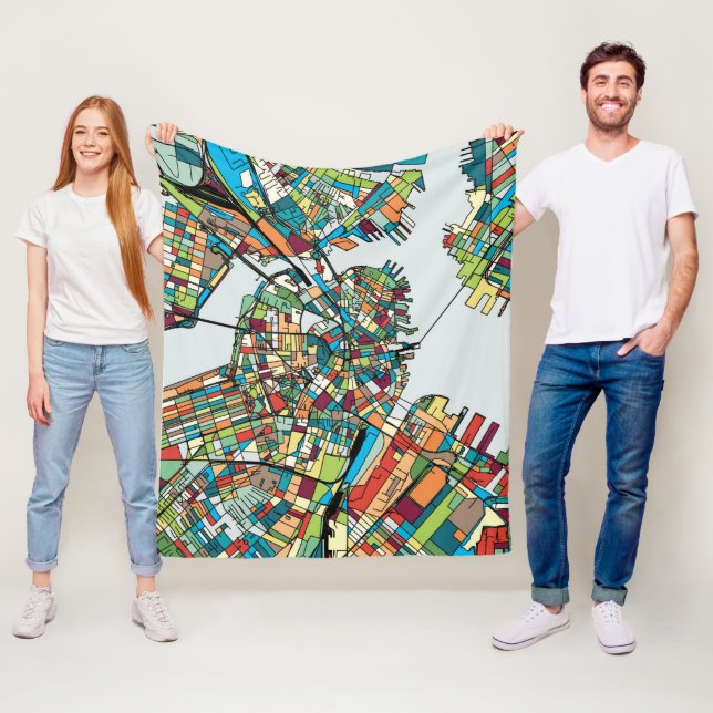 Cobertor De Velo Cidade EUA de Boston (In Situ)