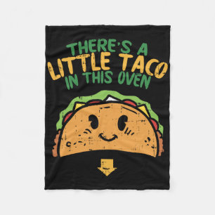 Cobertor De Velo Cinco De Maio Gravidez Há Taco Neste Forno B