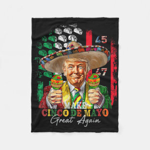 Cobertor De Velo Cinco De Mayo Faça o Cinco De Mayo Grande Novament
