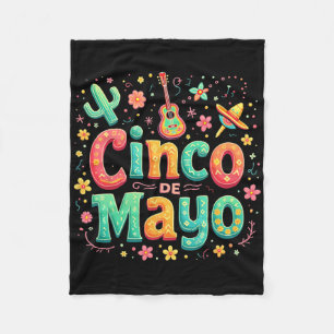 Cobertor De Velo Cinco De Mayo Família Mexicana Correspondente 5 De