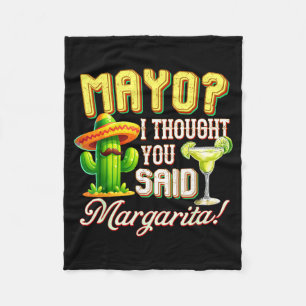 Cobertor De Velo Cinco de mayo maio pensei que você disse margarita
