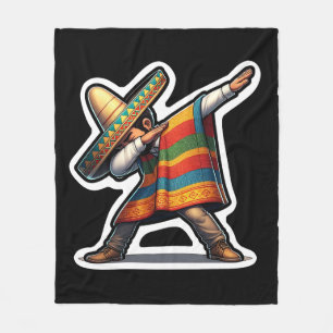 Cobertor De Velo Cinco de Mayo Man