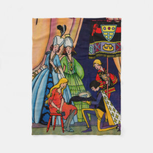 Cobertor De Velo Cinderela, o príncipe e o escorregador de vidro