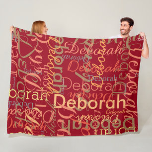 Cobertor De Velo Cintura Legal Tipografia Reddish