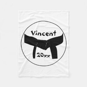 Cobertor De Velo Cinturão negro básico das artes marciais