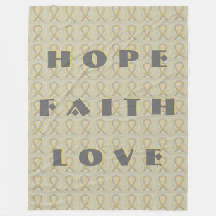 Cobertor De Velo Cinza e Dourada consciência Fita Anjo