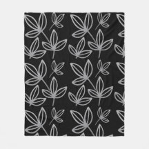 Cinza Elegante Moderna Deixa Preto