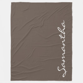 Cobertor De Velo cinza elegante, simples e moderna, da moda química