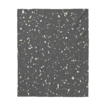 Cinza Escura Moderna Terrazzo