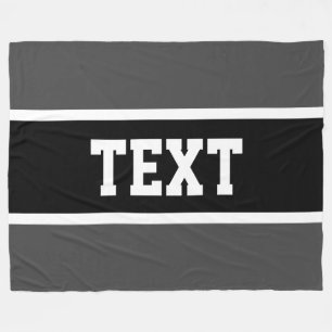 Cobertor De Velo Cinzas Escuras Negras Negra  Esportivas