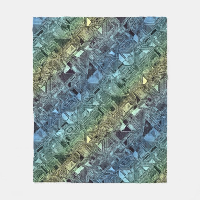 Cobertor De Velo Circuitos doces - limão de limão: (Frente)