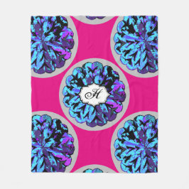 COBERTOR DE VELO CÍRCULO ABSTRATO WYCINANKI GR