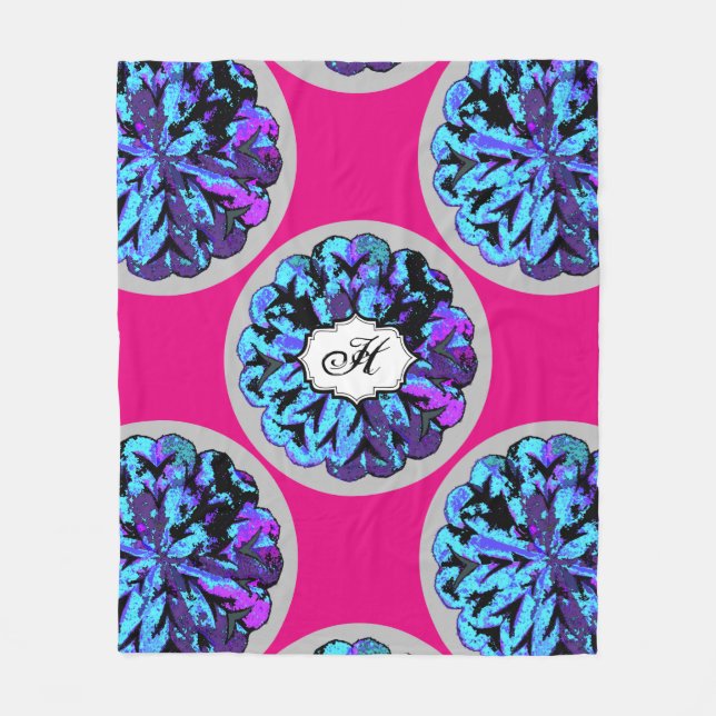 COBERTOR DE VELO CÍRCULO ABSTRATO WYCINANKI GR (Frente)