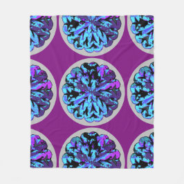 COBERTOR DE VELO CÍRCULO ABSTRATO WYCINANKI GR