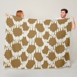 Cobertor De Velo Círculos Boho tons terrosos minimalista contemporâ