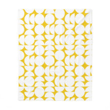 Círculos de Bauhaus Amarelos e Brancos