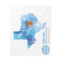 CISV Austin Heart do Texas Blanket