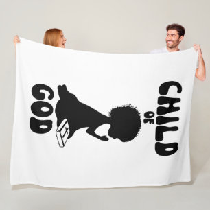 Cobertor De Velo Citação Bíblia De Criança De Deus