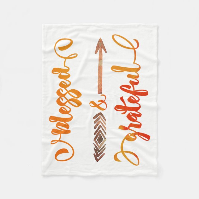 Cobertor De Velo citação de agradecimento (Frente)