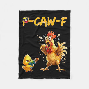 Cobertor De Velo Citação engraçada de humor de frango meme de galo