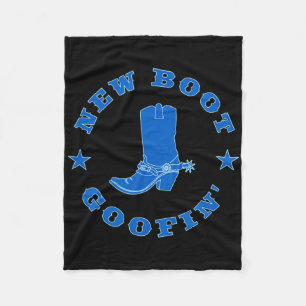 Cobertor De Velo Citação engraçada de meme de bota de cowboy goofin