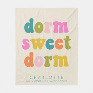 Cobertor De Velo Citação Personalizada do Dom Colorido